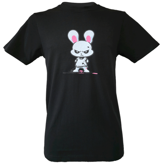 Regular Fit Half Sleeve - Black (Mad Bunny)