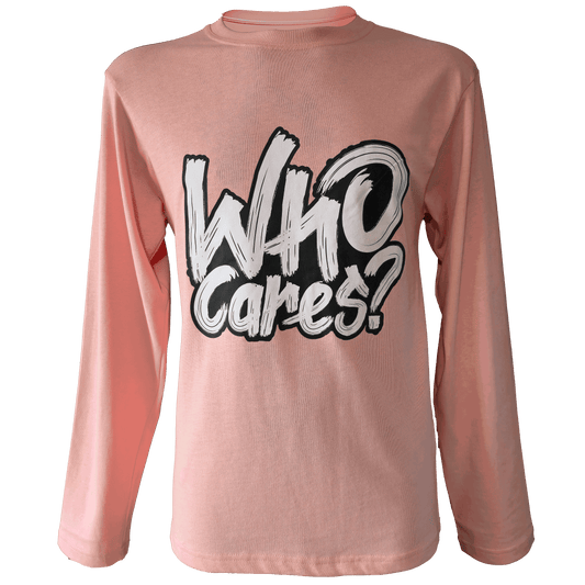 Regular Fit Full Sleeve - Pink (Who Cares)