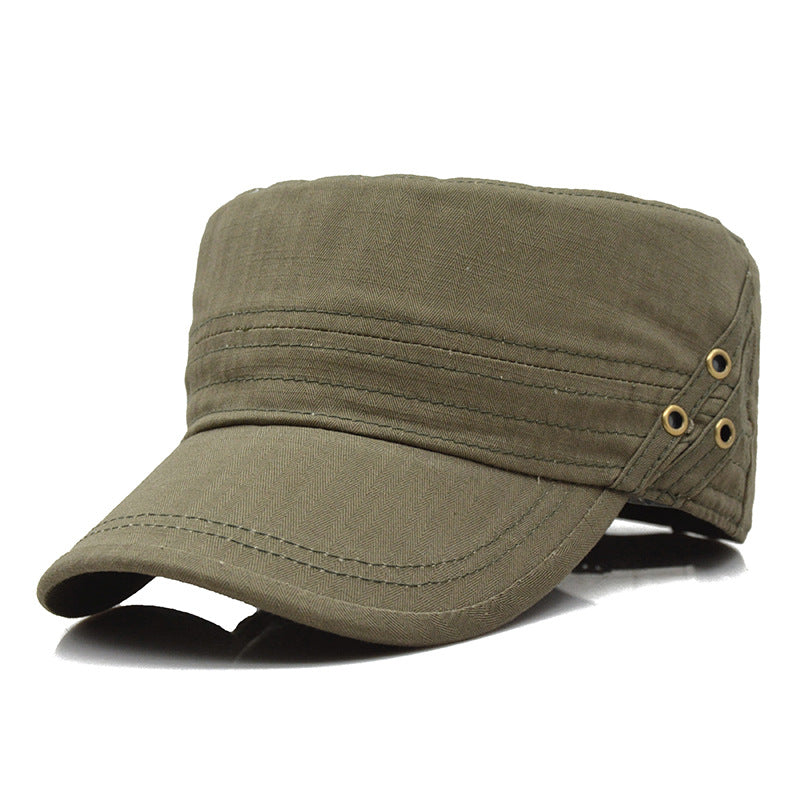 Spring And Summer Flat-top Cap Thin Material Stylish Men And Women - threadspired