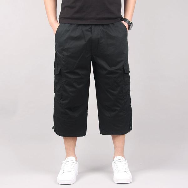 Cropped Cargo Pants - threadspired