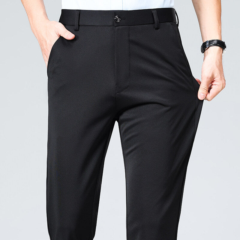 Casual Fitted Trousers