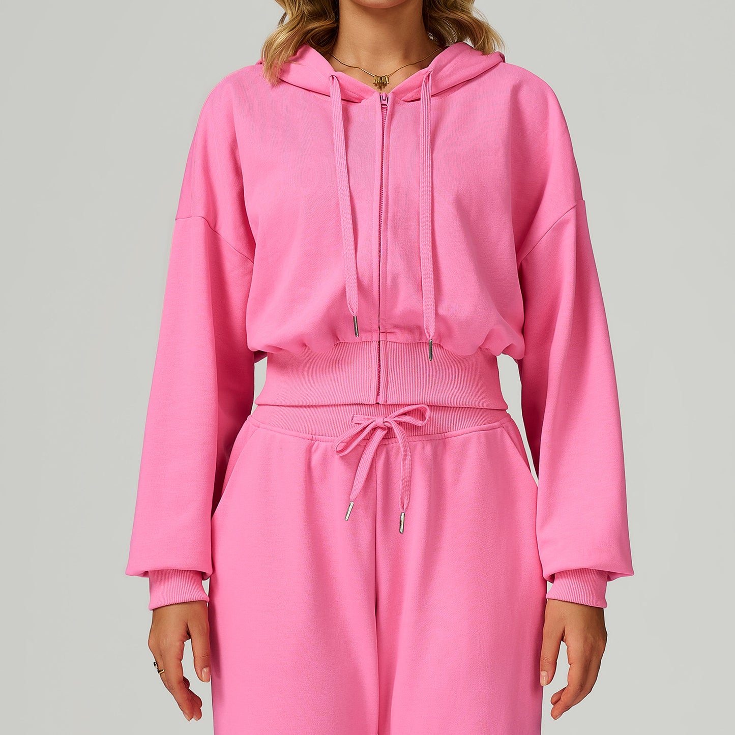Sporty Casual Loose-fit Hoodie - threadspired