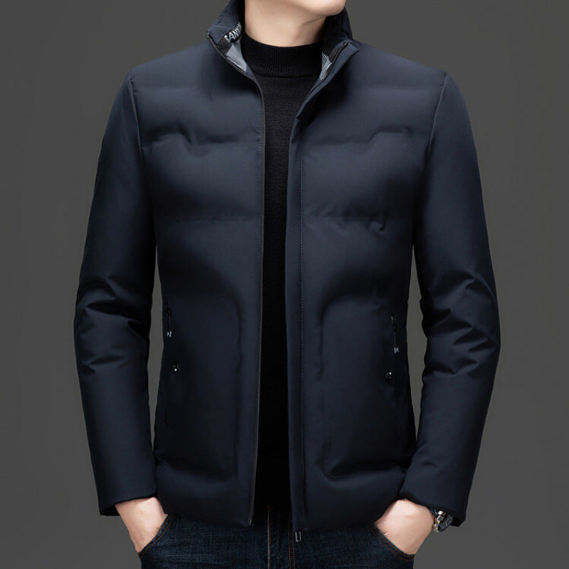 Thick Cotton Coat - threadspired