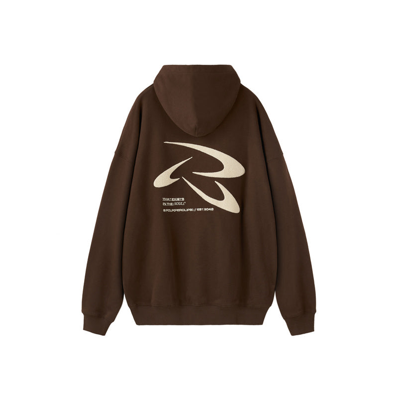Embroidered Retro Hoodie - threadspired
