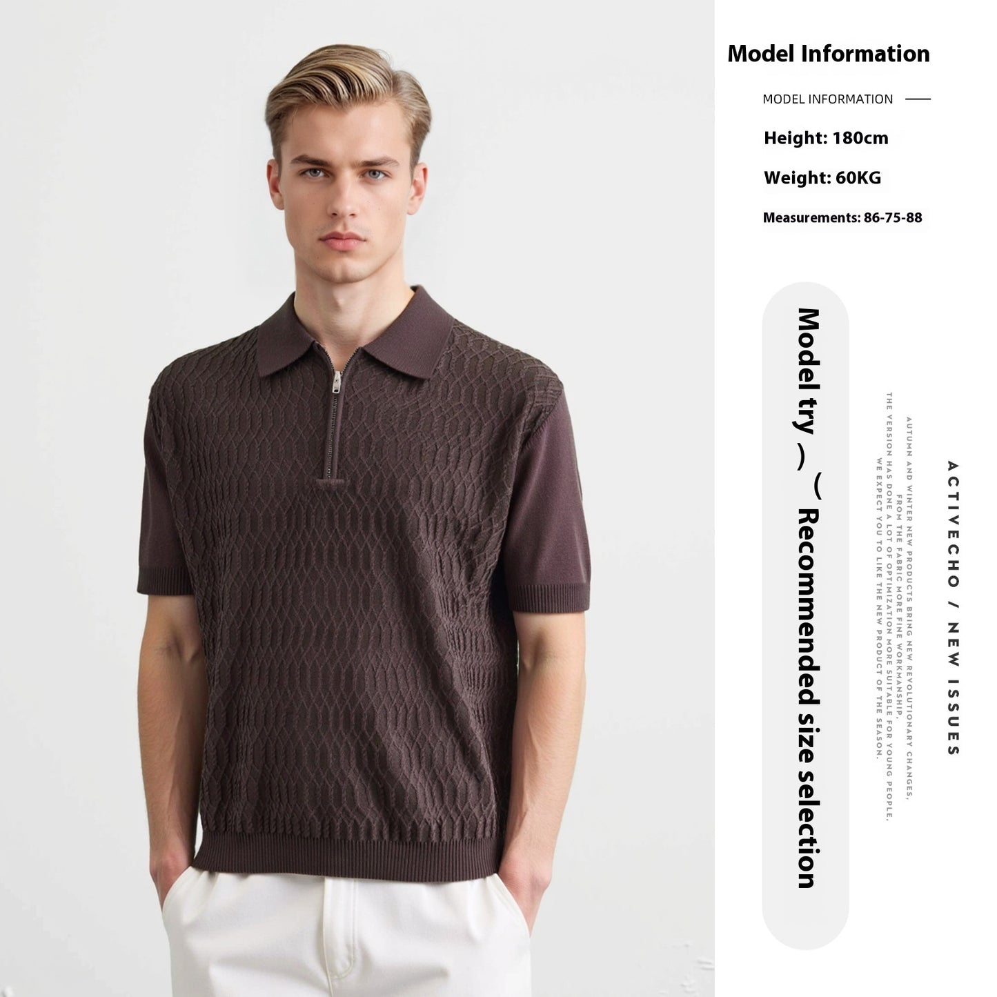Simple Polo Shirt Slim T-shirt - threadspired
