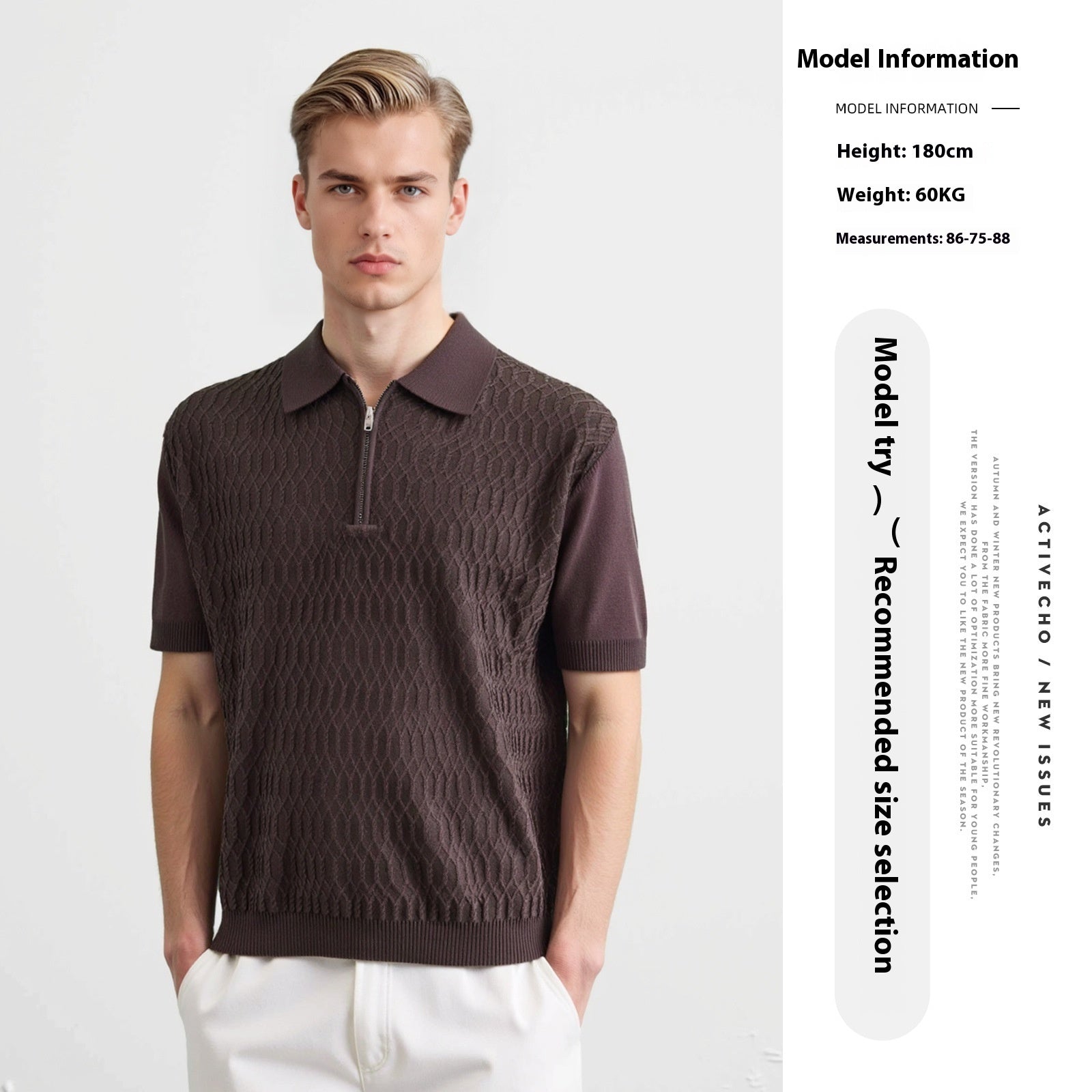 Simple Polo Shirt Slim T-shirt - threadspired