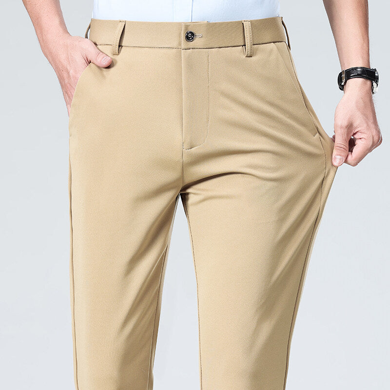 Casual Fitted Trousers