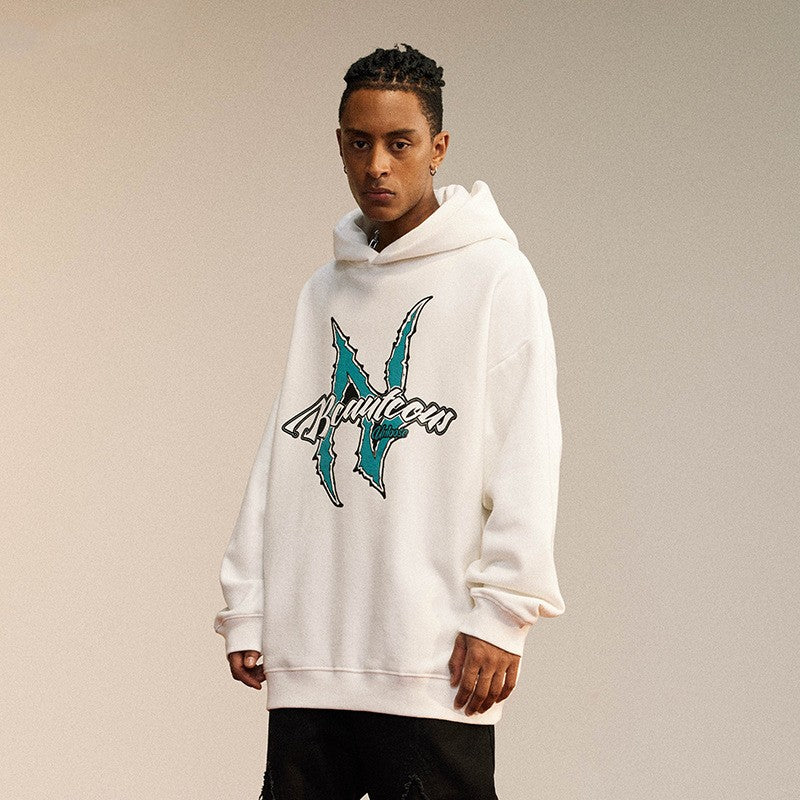 Beautcous Printed Hoodie - threadspired