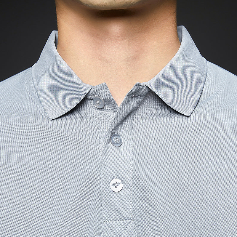 Casual Loose Lapels Polo T-shirt - threadspired
