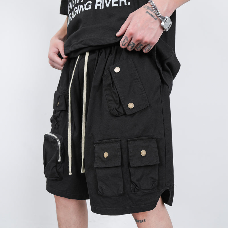 Multi-pocket Cannonball Shorts - threadspired