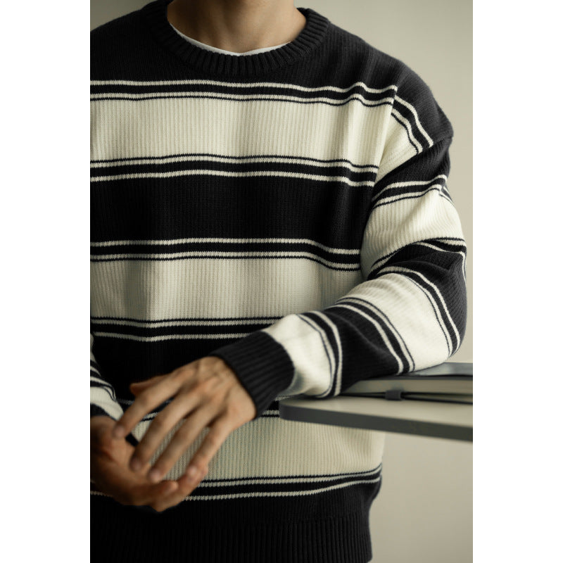 Striped Knitted Sweater