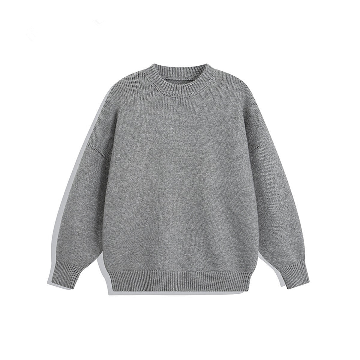 Loose-fitting Knit Sweater - threadspired