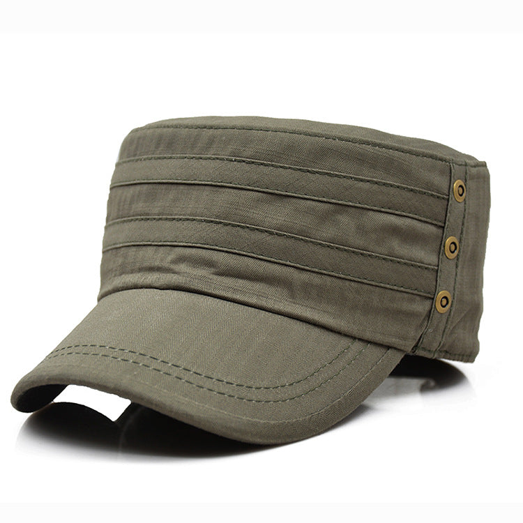 Spring And Summer Flat-top Cap Thin Material Stylish Men And Women - threadspired