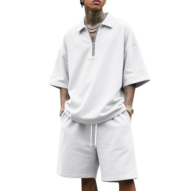 Lapel Suit Two-piece Set - threadspired