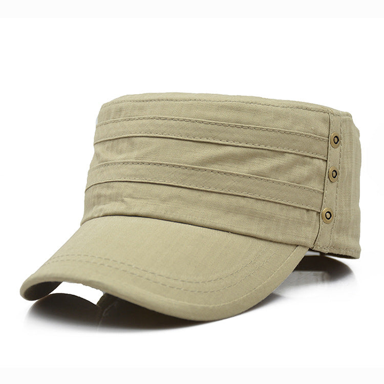 Spring And Summer Flat-top Cap Thin Material Stylish Men And Women - threadspired