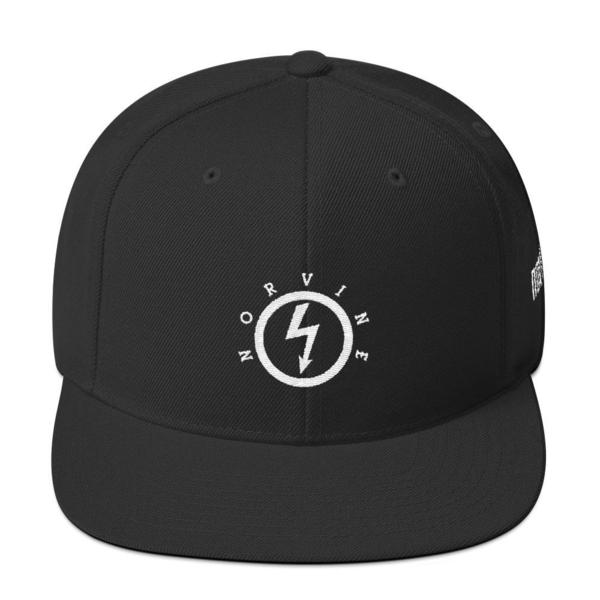 Lightning Snapback Hat - threadspired