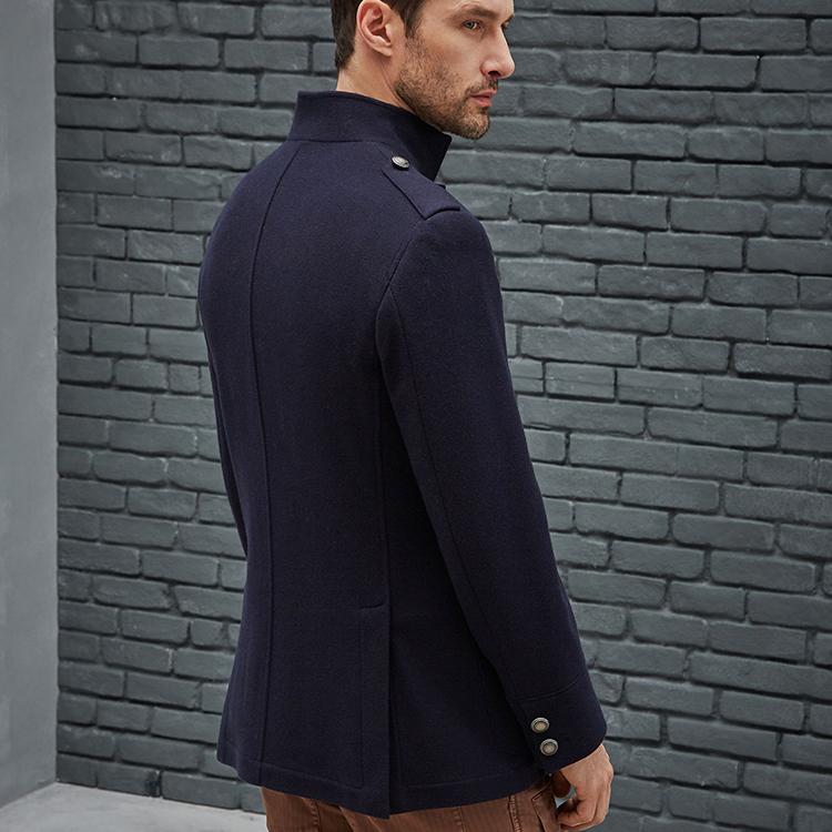 Slim-fit Short Coat - threadspired