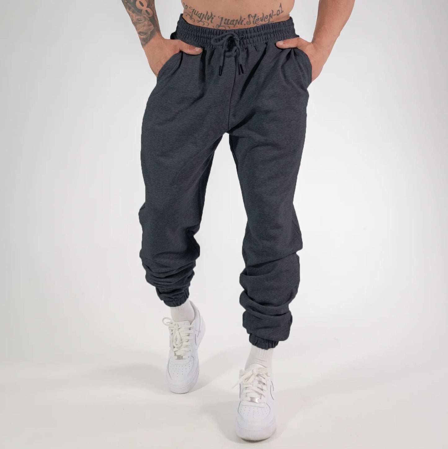 Men's Wide Leg Joggers - threadspired