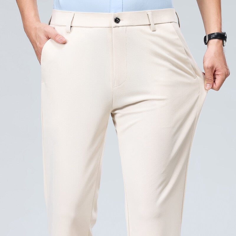 Casual Fitted Trousers
