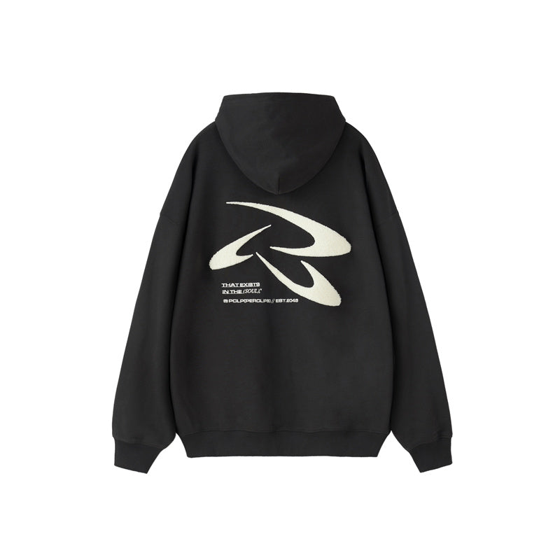 Embroidered Retro Hoodie - threadspired