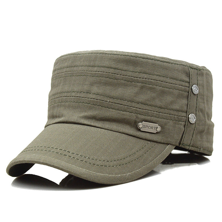 Spring And Summer Flat-top Cap Thin Material Stylish Men And Women - threadspired
