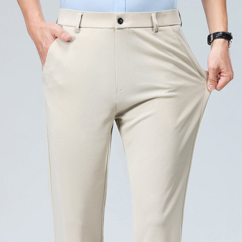Casual Fitted Trousers