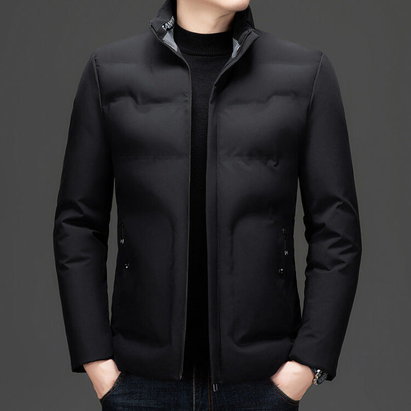 Thick Cotton Coat - threadspired