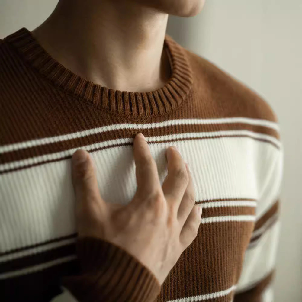 Striped Knitted Sweater