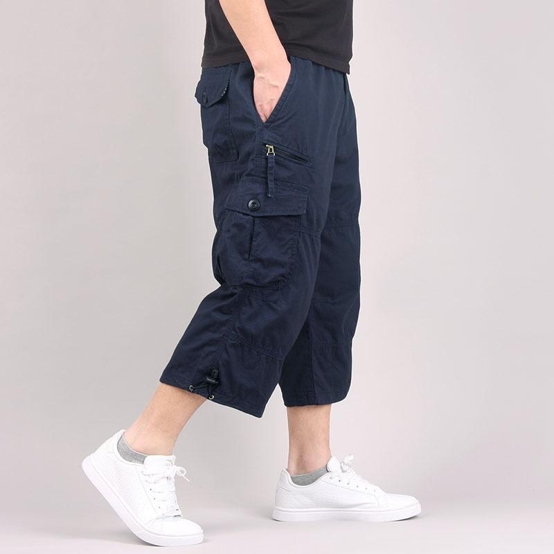 Cropped Cargo Pants - threadspired