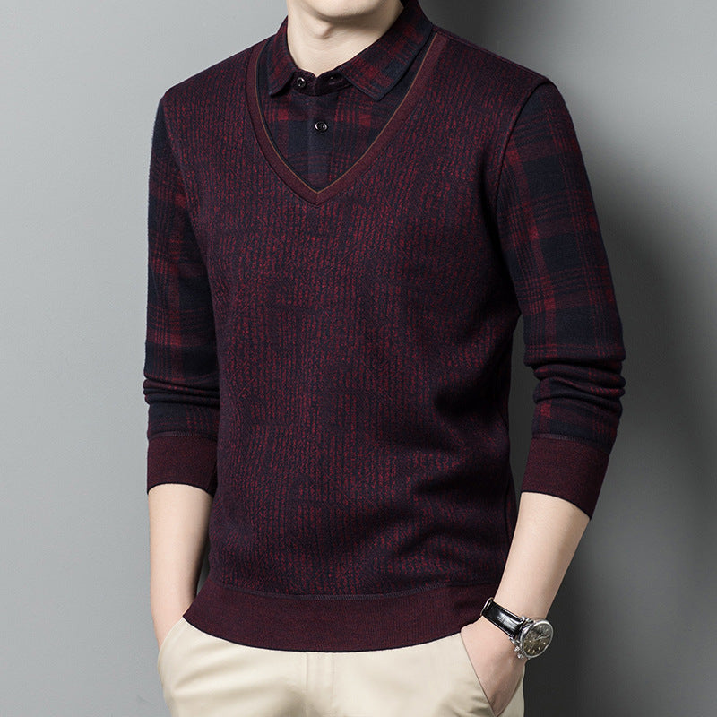 Fleece Lined Padded Sweater - threadspired