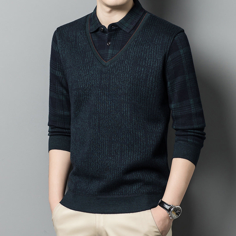 Fleece Lined Padded Sweater - threadspired