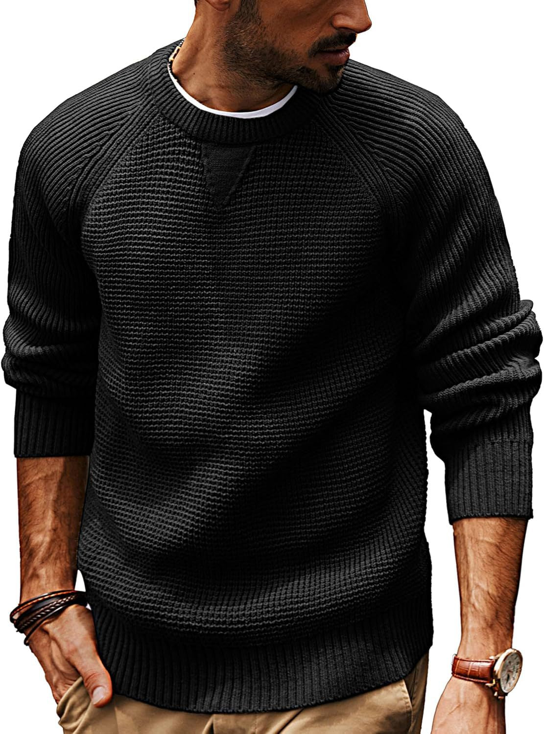 Heavy Loose-Fit Casual Sweater