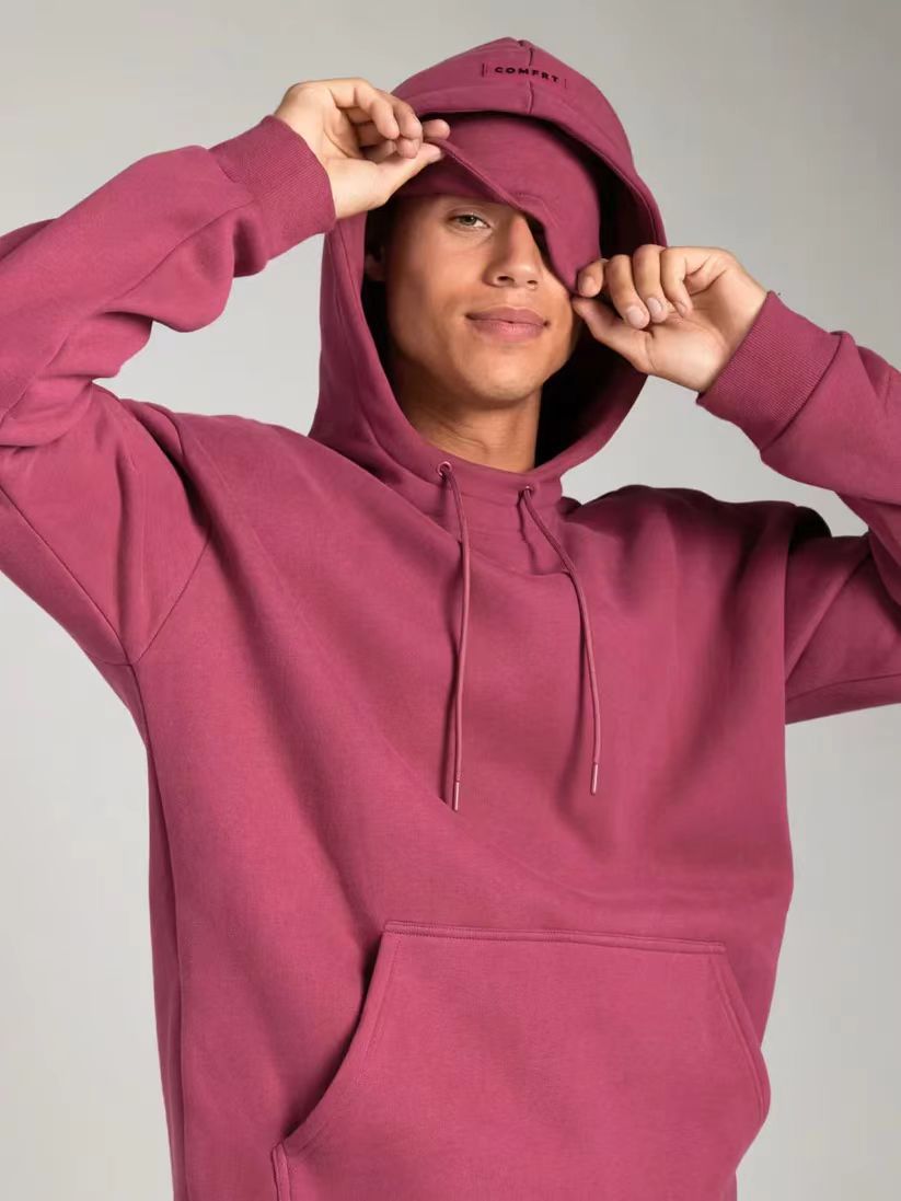 Colourful Hoodie With Drawstring Eye Mask - threadspired