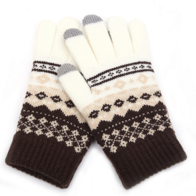 Knitted Gloves - threadspired