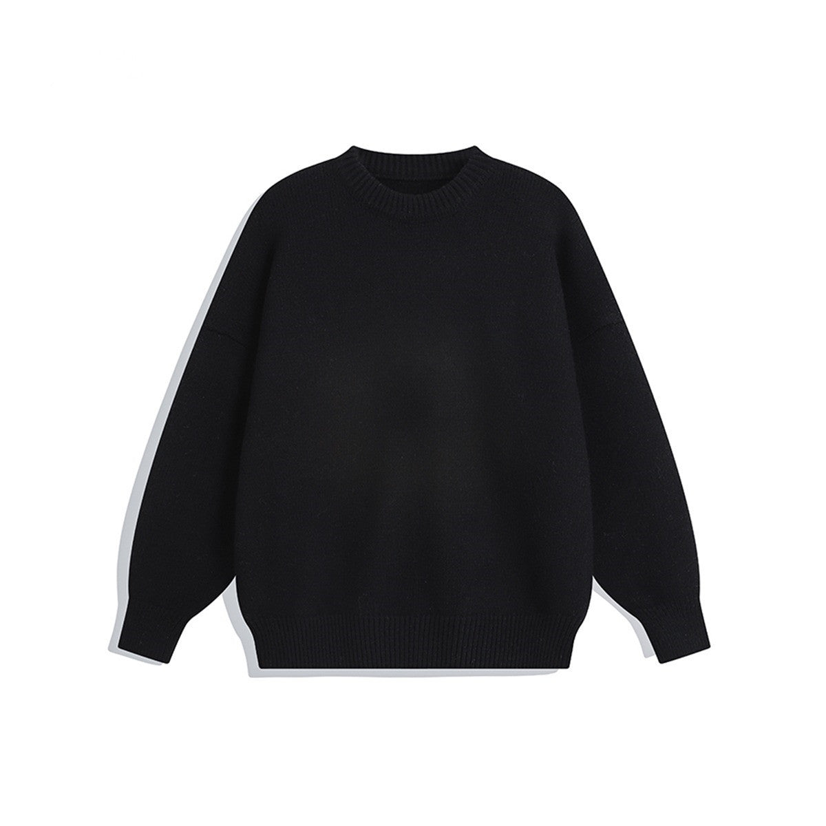 Loose-fitting Knit Sweater - threadspired