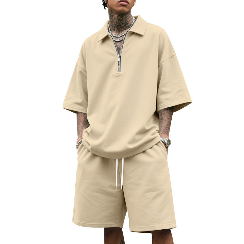 Lapel Suit Two-piece Set - threadspired