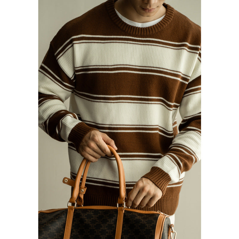 Striped Knitted Sweater